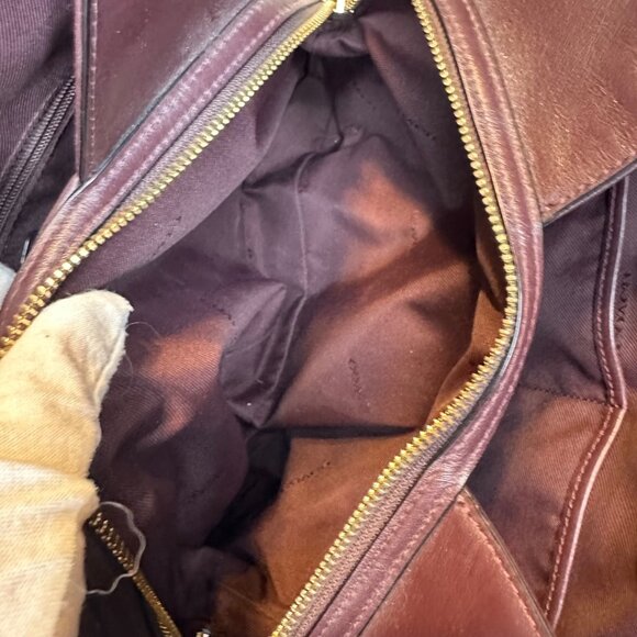 Coach Edie Shoulder Bag 31 in Mixed Materials Canyon Quilt (GUC) - Picture 12 of 12